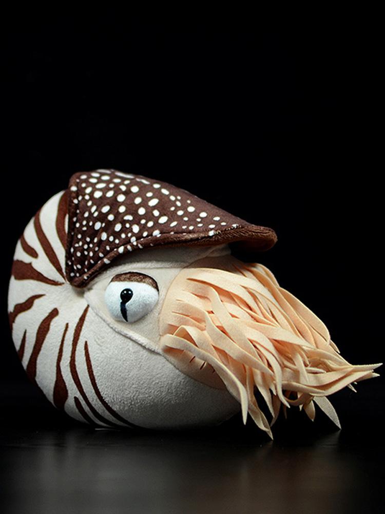

Милая милая плюшевая игрушка Наутилус 20x18x9 см, многокамерная модель Nautilus Nautiloidea, морская жизнь, мягкие игрушки, мягкие куклы, подарок 20x18x9CM