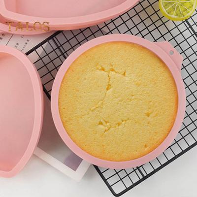 Silikon-Kuchenform, kein Schneiden, Kuchen backen, Verbrühungsschutz, praktische, hochfeste Backform, Kuchenladen-Werkzeug
