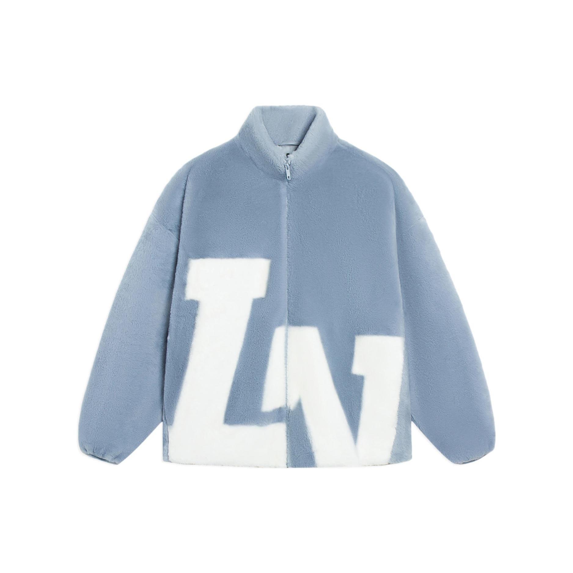 Li-Ning Big Logo Polar Fleece Jacket  Sky Blue  Men s AFDSD61-4 S