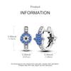 New 925 Sterling Silver Earrings Butterfly Turtle Wings Stars Moon Star Hoop Earring for Women Making Jewelry Gift