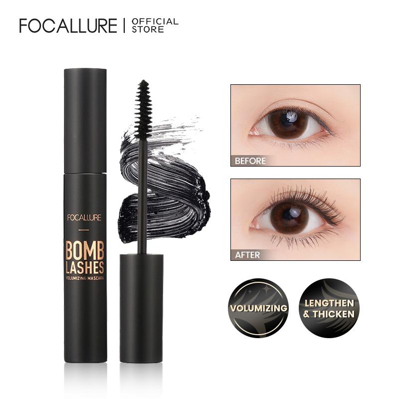 

FOCALLURE 3D тушь для ресниц долговечная удлиняющая черная наращивание ресниц водостойкая кисть для натуральных ресниц инструменты для макияжа косметика