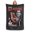 Custom Malachi Barton Plush Blanket Kids Adult Flannel Blanket For Couch Bed Super Warm  Quality Bedspread Birthday P