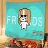 Funny-Siam-LippuS-Meme Hanging Bohemian Tapestry Bohemian Wall Tapestries Mandala Kawaii Room Decor