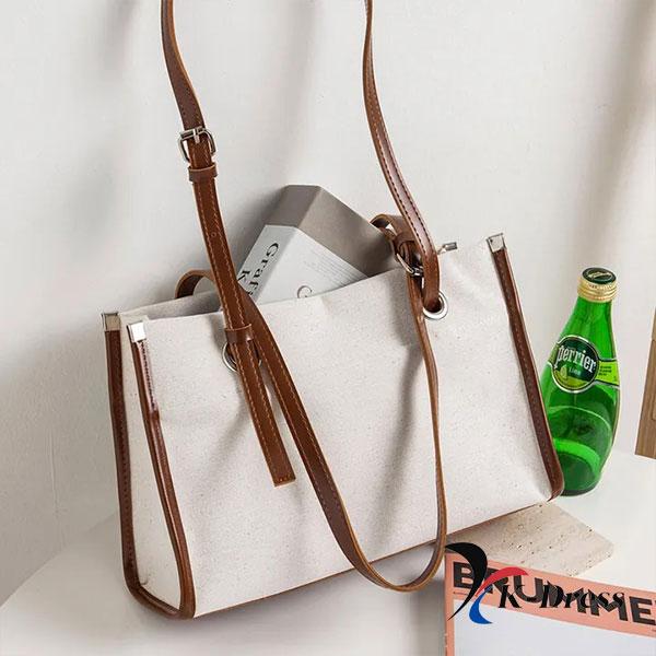 Torba na ramię z płótna Punching Square (3 kolory)