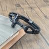 Fashion Stainless Steel Thor's Hammer Multilayer Braided Rope Leather Bracelet & Bangles for Men Jewelry Charm Homme Gift
