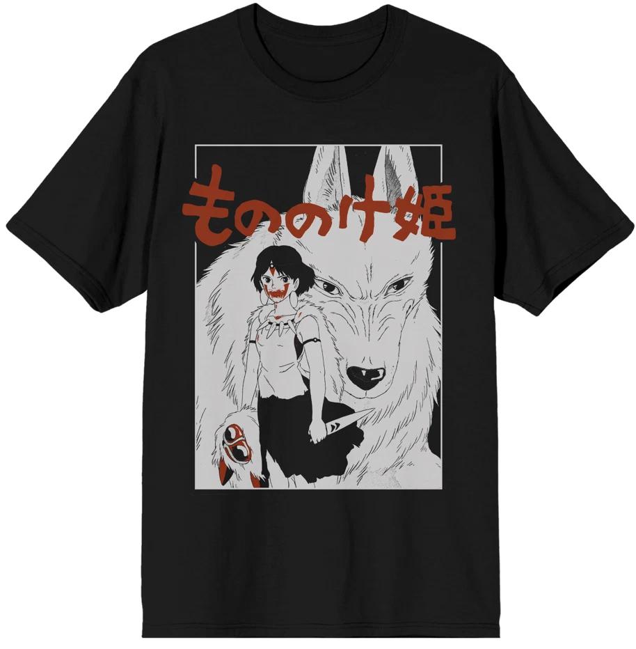 Men s and Women s T-shirts Princess Mononoke anime t shirt,, new, HOT HOT- unisex,!! new,!!! new-art. hot XL