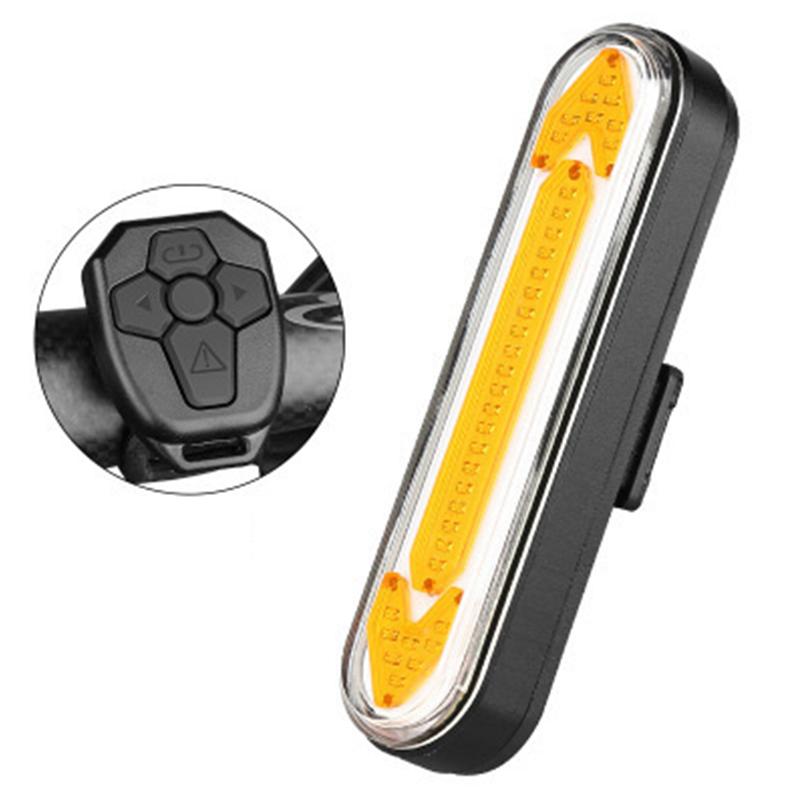 Bike Light Bicycle Tail Lights Smart Wireless Remote Control Turn Signals Cycling Safty Warning Rear Light Bicycle Accessories