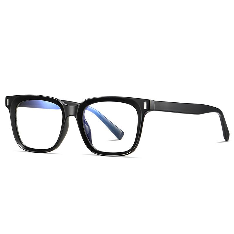 TR90 Acetate Men Square Glasses Frame Women Anti Blue Light Glasses Trend Style Unisex Transparent Optical Eyewear