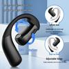 Wireless Non-In-Ear Bluetooth Earphones with Anti-Drop Design, Long Battery Life, and Noise Reduction