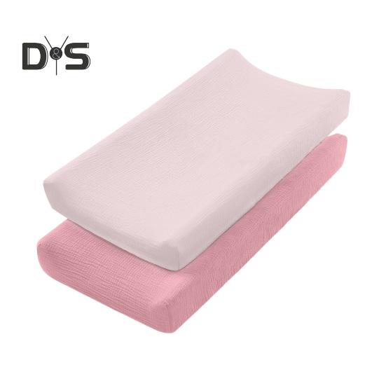 2 pezzi Copri fasciatoio per pannolini per bambini Copri fasciatoio per pannolini in morbido cotone Protezione igienica Lavabile in lavatrice Copri fasciatoio per pannolini gonfiabile