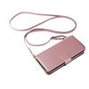 R20 For Samsung Galaxy A54 5G Case 9 Card Slots PU Leather Phone Cover with 2 Straps