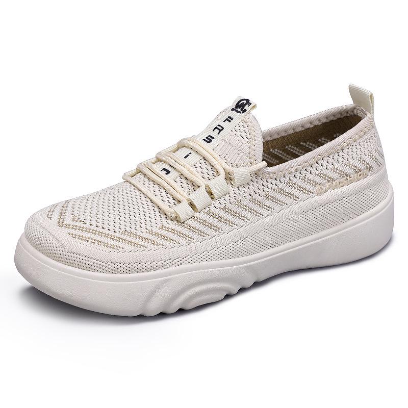 Women's Lightweight Mesh Lace-Up Casual Shoes - Breathable, Soft Soles, Summer Style