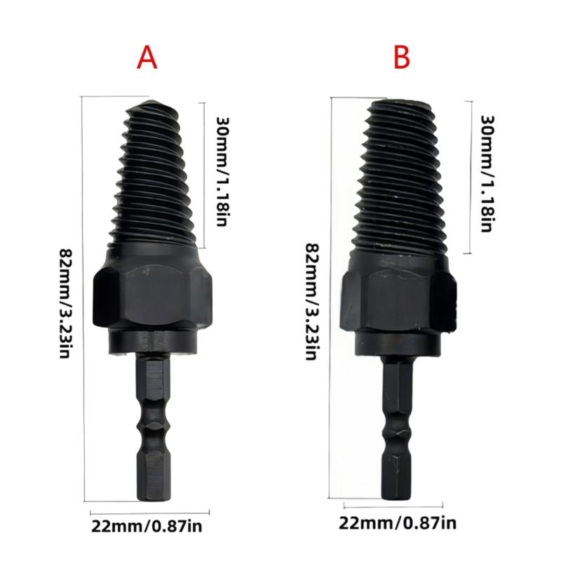 Unealtă Durabilă pentru Demontarea Șuruburilor Potrivită cu Diverse Mărimi Demontor de Șuruburi Încăpățânate Pentru Obiecte Sanitare și Proiecte DIY