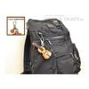 Violin Musical Instrument Genuine Leather Bag Charm VANCA CRAFT Leather Story (Handmade in Japan)