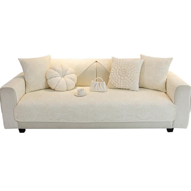 Pure Cotton Sofa Cushion Four Seasons Universal Sofa Cover Non-Slip Fabric Sofa Cushion Towel Simple Modern Sofa Cover Cloth