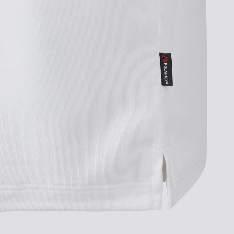 Salomon Amphi Terrazzo Ss Tee Outdoor Series Round Neck Comfortable Casual Short Sleeve T-Shirt Men Tops White C26993