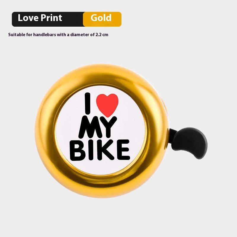 Bike Bell Aluminum Alloy Mtb Bike Safety Warning Alarm Cycling Handlebar Bell Ring Mini Horn Cycling Accessories