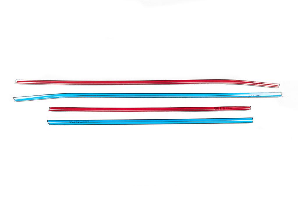 Window Trim (4 Pcs, Stainless Steel) for Toyota Hilux 2015-