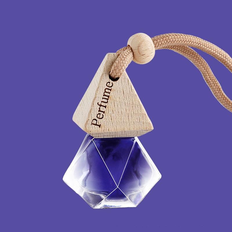 Holz Hängender Auto Lufterfrischer Diffusor Parfüm Aromatherapie Ätherisches Öl Flasche Hängender Auto Lufterfrischer Auto Autozubehör