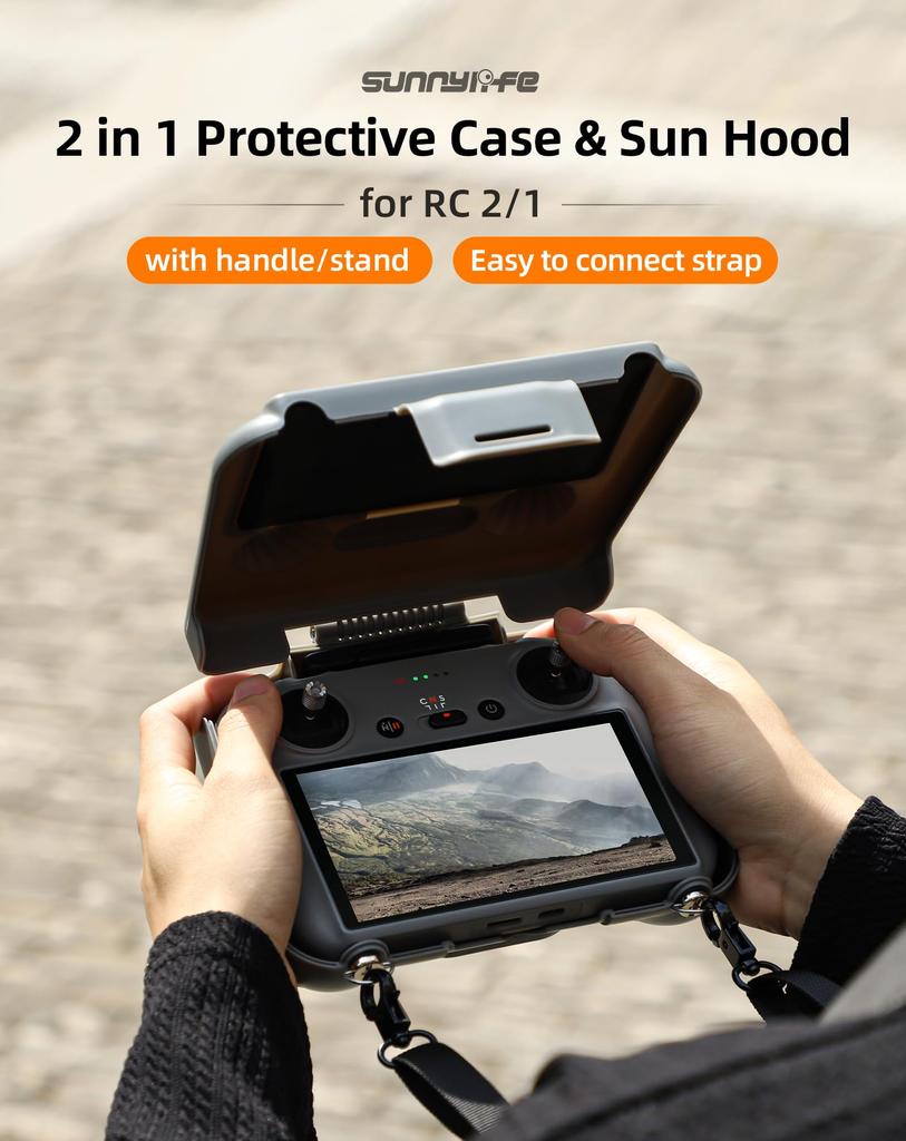 Sun Hood for DJI RC2DJI RCDJI Mini5 Pro Transmitter, Compatible with DJI FLIPMini4ProAIR 3SAIR 3DJI NEOMini 3ProMini 3Mavic 3 ProAIR 2S,