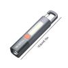 Led Torch Light Xpe Super Bright Flashlight With Hook Camping Light Rechargeable Zoomable Waterproof