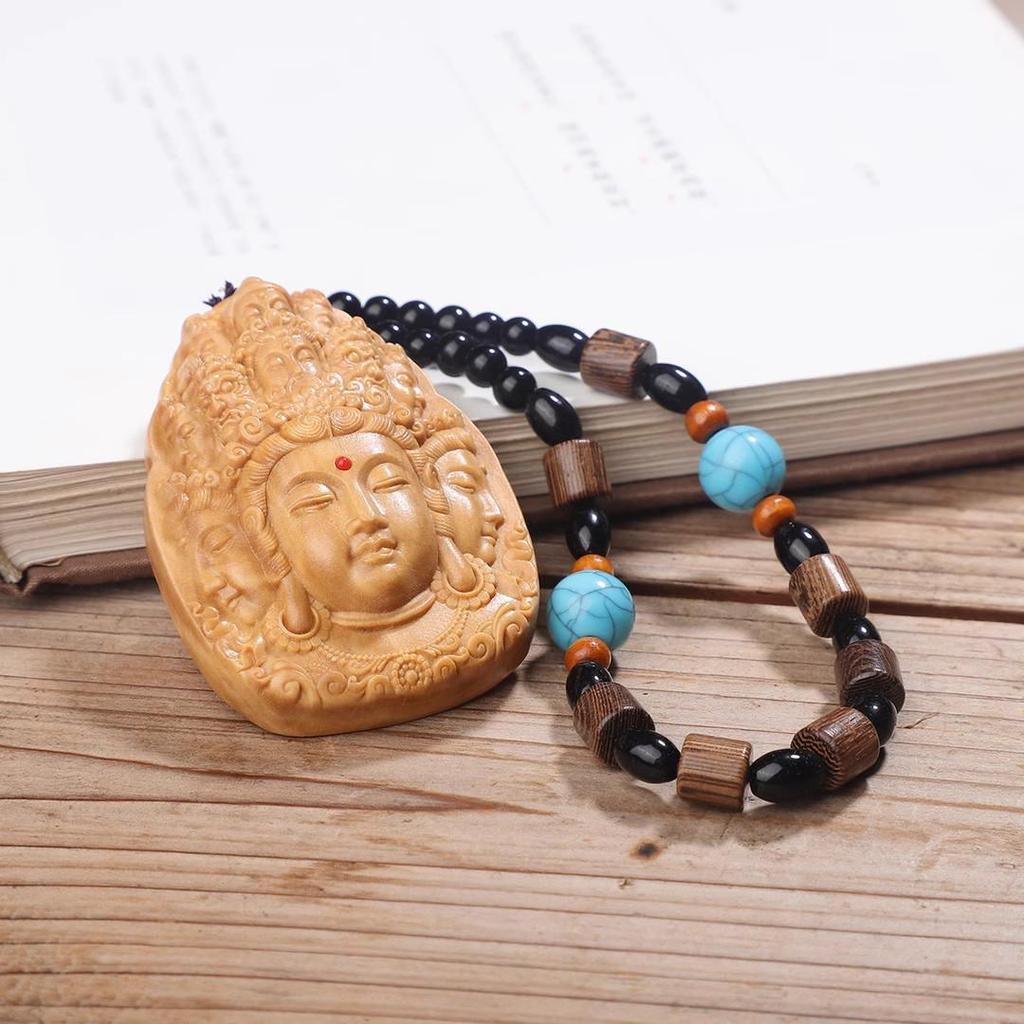 Chengui Zhao Gongming Martial God of Wealth Pendant Necklace – Five Ways God of Wealth Design for Men and Women