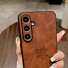 Retre Leather Case For Samsung Galaxy A56 A55 A54 A53 A52 A36 A35 A34 A26 A25 A24 A23 A16 A15 A14 A13 A12 4G 5G Maple Leaves