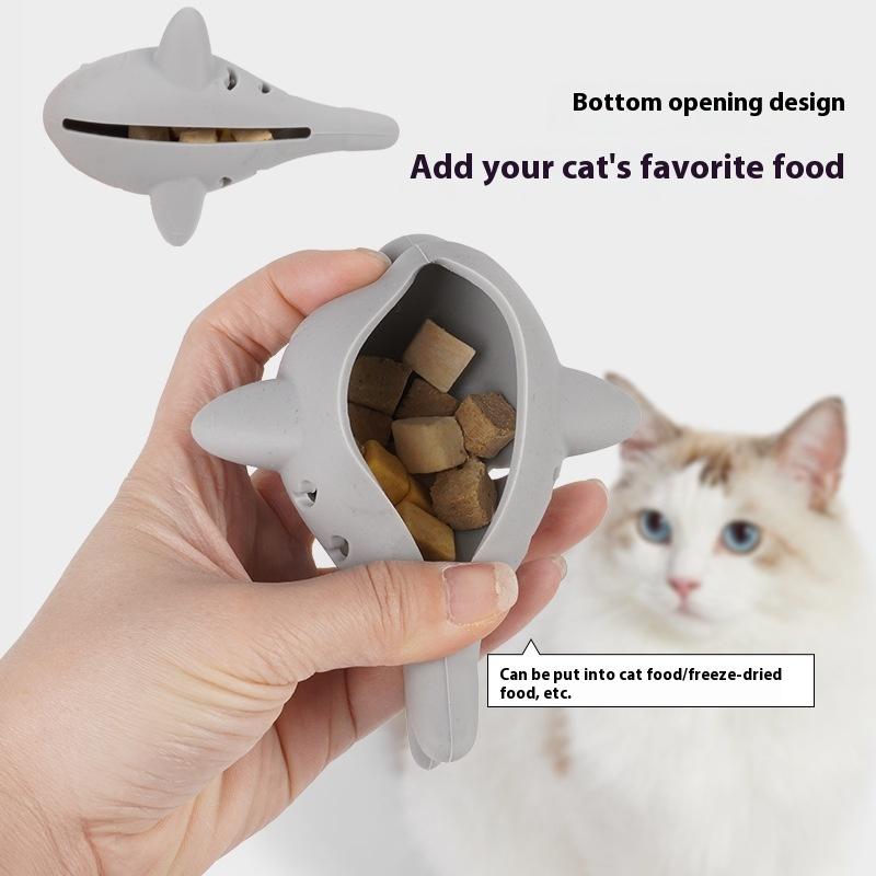 1Pc Interactive Cat & Dog Toy - Durable Bite-Resistant Design, Hiding Food & Grinding Teeth Entertainment For Small Pets