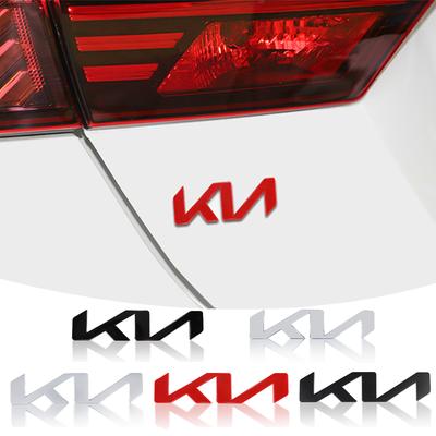 3D kovový znak na přední kapotu auta, logo na kufr, samolepky pro KN k5 K6 Optima Sorento RIO Picanto Ceed KX1 K4 Sportage 4