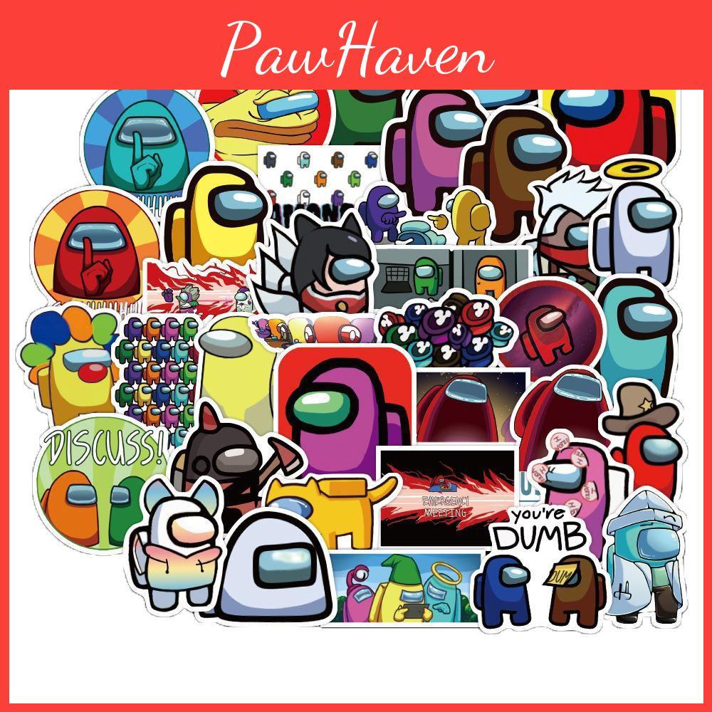 Game 50pcs Stickers Waterproof Pvc Luggage Laptop Mug Bikes Decals Diy