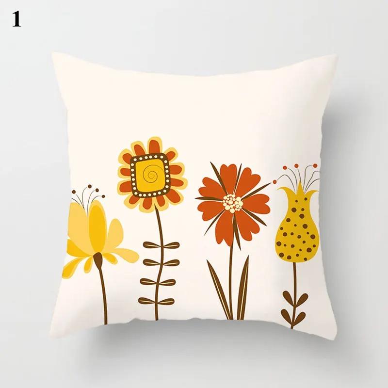 

Dandelion Print Pattern Pillowcase Car Ornaments Living Room Office Home Pillowcase 16x16Inch