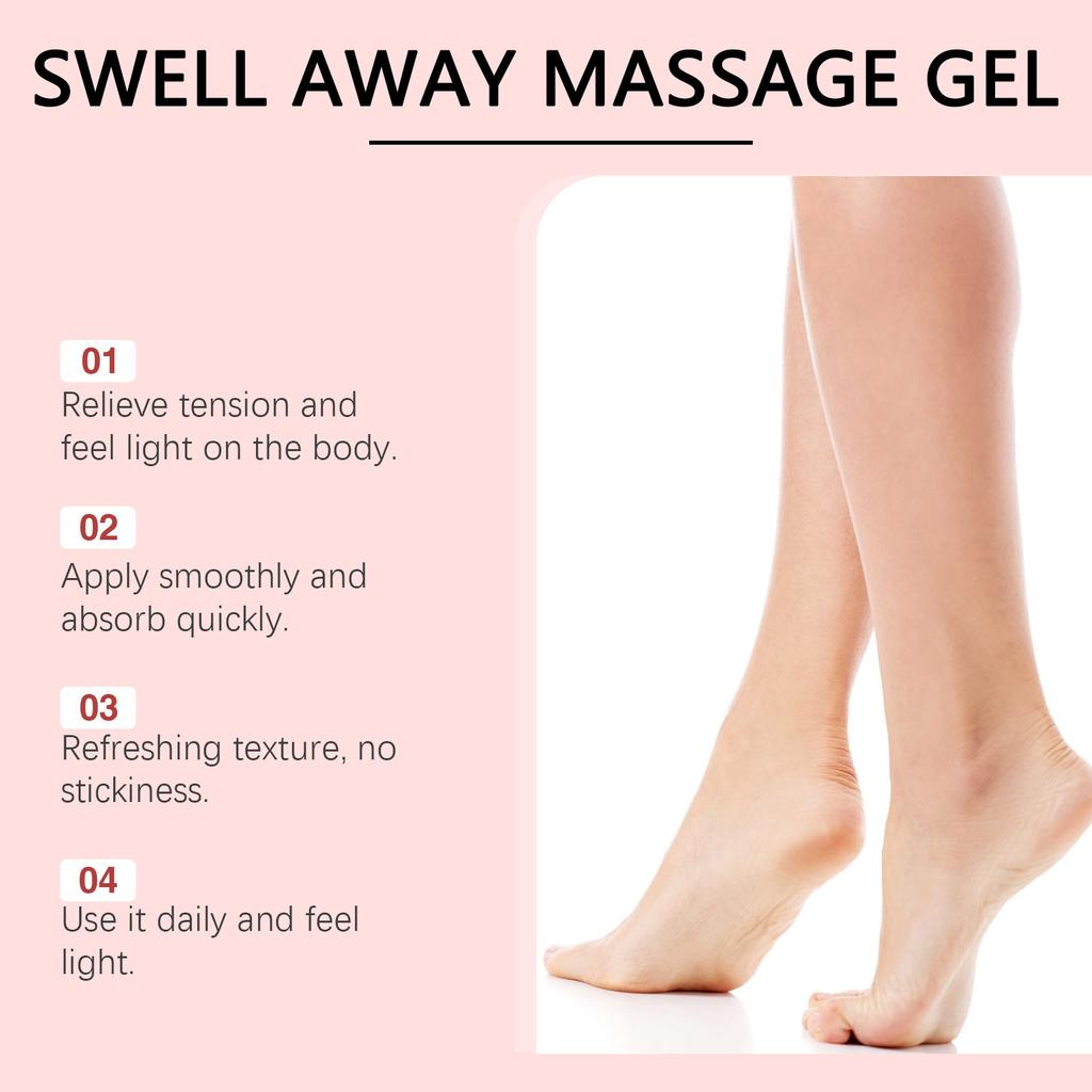 Healthy And Soothing Gel Fluid Retention Lymphatic Drainage To Control Edema