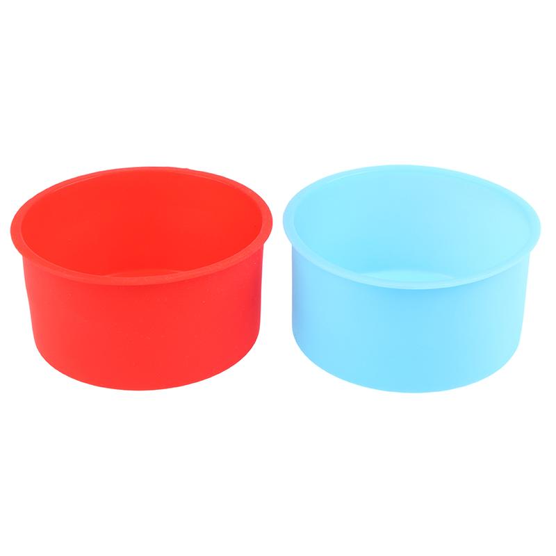 1Pc 4 Inch Silicone Mini Cake Molds Round Baking Pan Diy Non-Stick Baking Mold