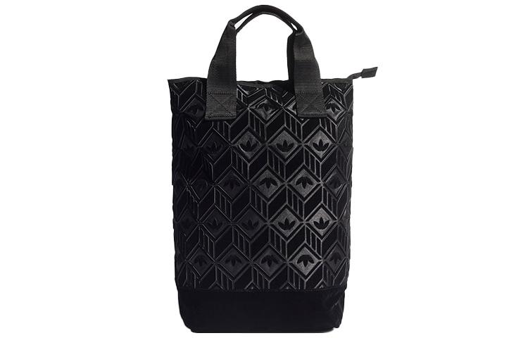 Adidas Originals Trefoil Polyurethane Handbag Backpack Regular Women s Black H32377