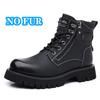 New Fashion Brand Male Motorcycle Boots Comfortable Ankle Boots for Men Leisure Walking Shoes All-match Botas Man High Top Shoes
