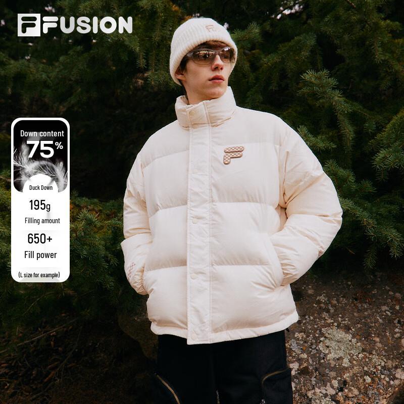 FILA FUSION Unisex Loose Fit Down Jacket
