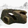 Aquarium Hollow Tree Tunnel Cave Ornament Fish Shrimp Reptile Hiding Shelter Fish Tank Ornament Fish Tank Decoration Home Decor