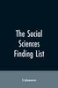 The The Social Sciences Finding List Book