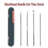 4-Piece Blackhead Remover & Acne Kit: Facial Beauty Tools with Pimple Popper Needle