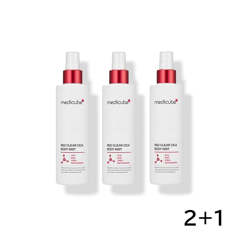 

MEDICUBE Red Clear Cica Body Mist Acne-Prone Body Soothing Spray 2+1 Set