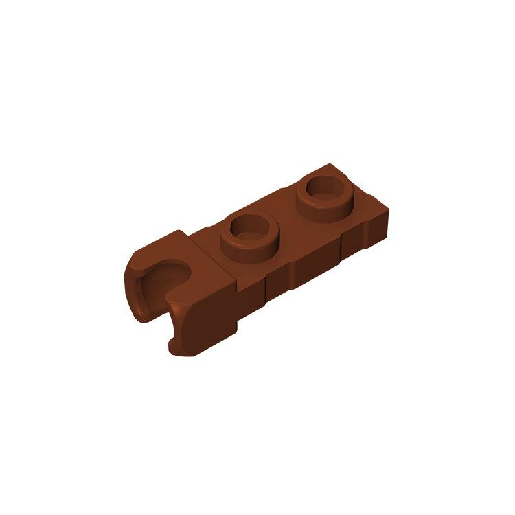 

20 шт. Совместимые с MOC Детали Сборки 14418 Пластина Модифицированная 1x2 с Маленьким Разъемом для Шарового Шарнира на Конце Детали Строительных Блоков DIY