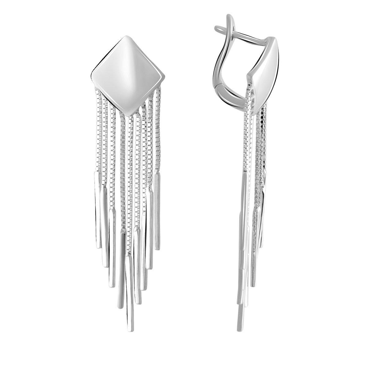 

Срібні сережки без каміння (2066460)