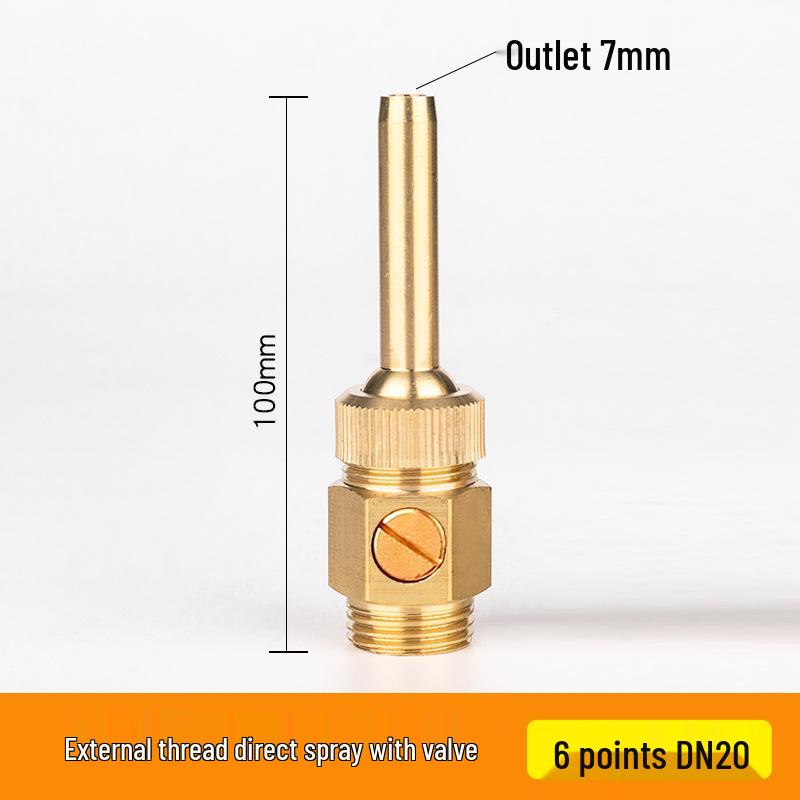 Universal Pure Copper Fountain Nozzle for Pond & Courtyard