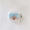 Applicable AirPodsPro1 earphone cover Apple 11th generation cartoon smiley face transparent soft case l Bluetooth earphone cover