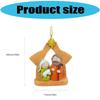 Christmas Story Display Miniature Statue Collection Safe For Kids And Indoor Decoration