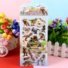Cool 4Pcs Dinosaur Bubble 3D Stickers Decals Fridge Laptop Water Bottle Diary Phone Travel Luggage Decoration Sticker Party Gift