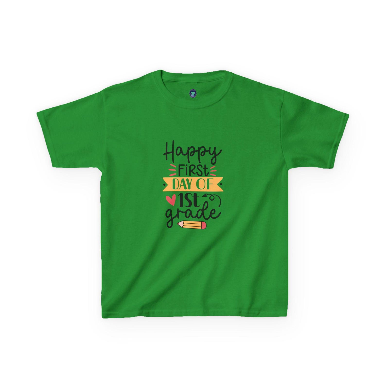 Adorable 1st Grade Back-to-School T-Shirt: Kids First Day Celebration Outfit for New Students 150
