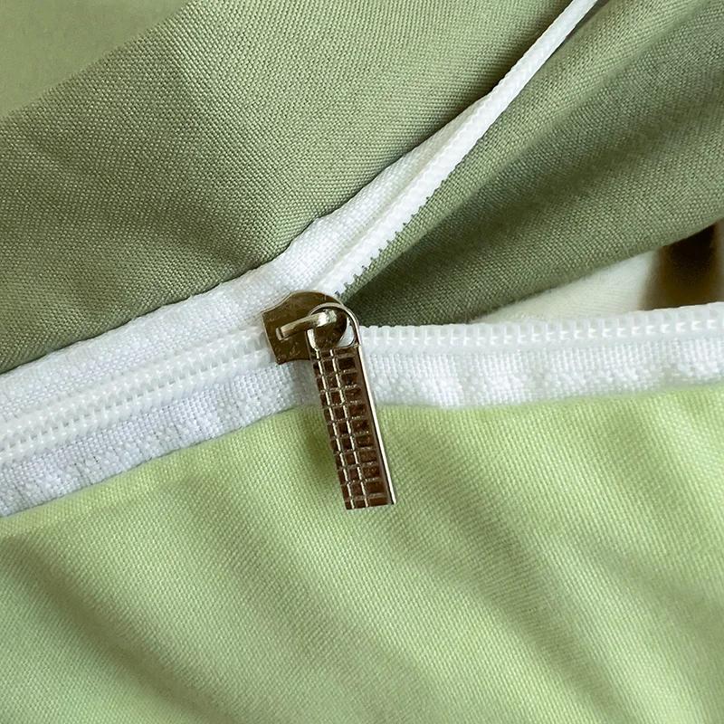 2025 New Washed Cotton Single Quilt Cover Solid Color Double Duvet Cover Skin Friendly and Comfortable Bedding 150x200 180x220
