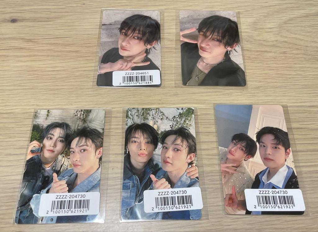 [USED] StrayKids Hollow FC Edition HAN Bang Chan Trading Card