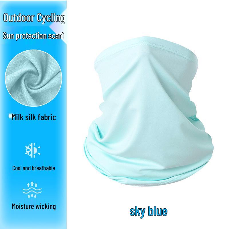 Slim Camouflage Neck Gaiter & Face Mask: Unisex, Dustproof, Breathable Ice Silk